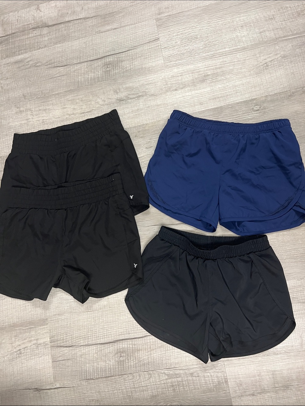 Old Navy Girl’s Athletic Shorts - Black & Blue BRAND NEW see sizes!!!